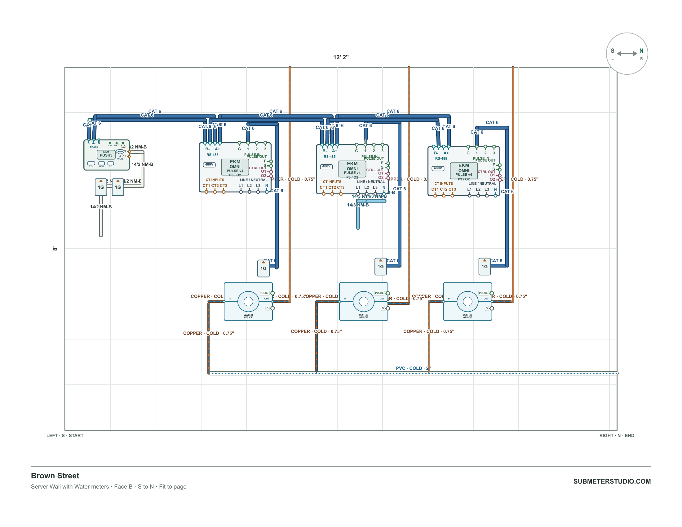 Actual Brown Street Server Wall export on 8.5 x 11 in paper